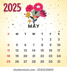 calendario, 2025, calendario, Plantilla, diseño, escritorio, semana, tabla, diseño, trimestre, fondo, Vector, negocio, oficina, vacaciones, moderno, corporativo, evento, impresión, empresa, escritorio, fecha, mes, año, hora