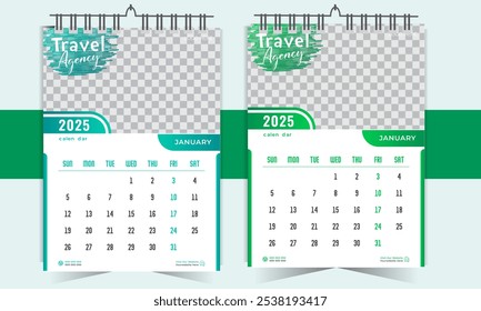 Calendar 2025 corporate template design set. Monthly planner design in corporate and business style