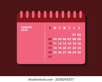calendar 2025 date template deadline diary business work job planner month event office interview