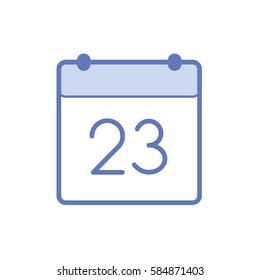 Calendar 23 number