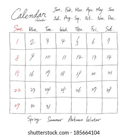 calendar 