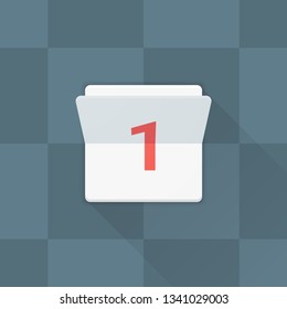 Calendar Adaptive icon Material Design illustration