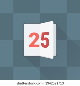 Calendar Adaptive icon Material Design illustration
