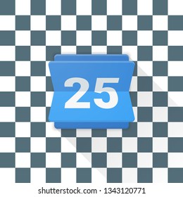 Calendar Adaptive icon Material Design illustration