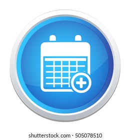 calendar  with add sign icon