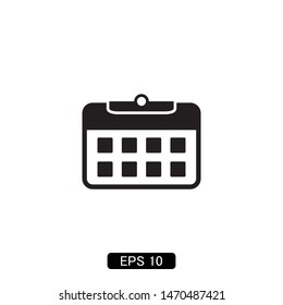calendar agenda icon vector illustration