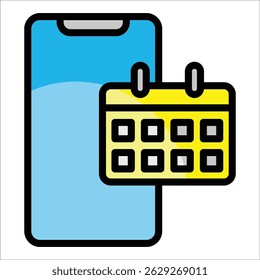 Elemento De Ícone De Aplicativo De Calendário Para Design