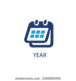 Calendar assignment icon. Planning concept. Day month year time concept. Vector illustration