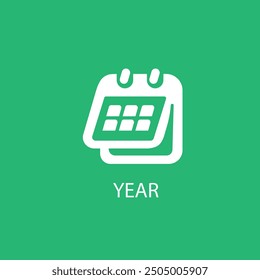 Calendar assignment icon. Planning concept. Day month year time concept. Vector illustration