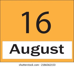recorte de imagen de ilustración de vector de august