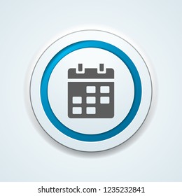Calendar button illustration