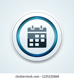 Calendar button illustration