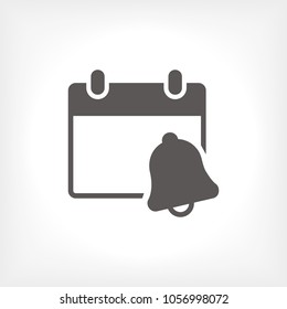 calendar with a call vector icon