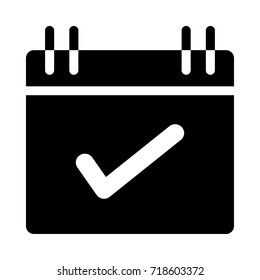 Calendar check icon