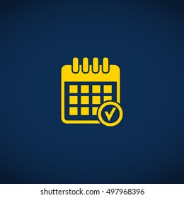 calendar checkmark icon