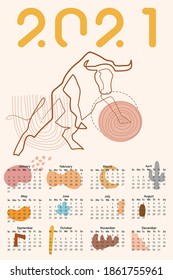 calendar
Chinese new year 2021 year of the cow, red and gold line art character, simple hand drawn asian elements with craft style on background.