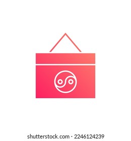 calendar chinese vector for website symbol icon presentation