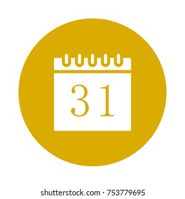 calendar circle icon