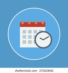 calendar & clock icon