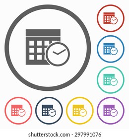 calendar & clock icon