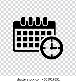 calendar clock  icon