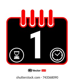 calendar and clock icon