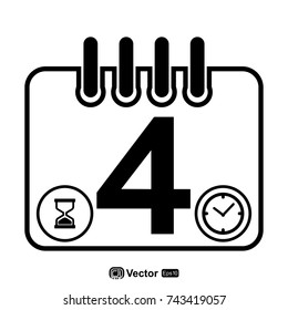calendar and clock icon