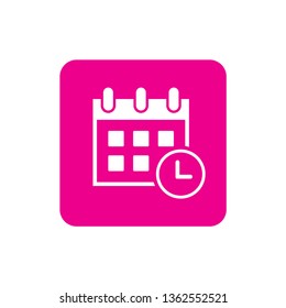 calendar & clock time icon