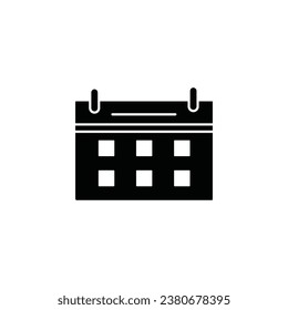 Calendar concept line icon. Simple element illustration.Calendar concept outline symbol design.