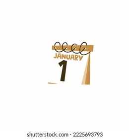 Calendar date 3d icon.  first day of the month icon.  Event schedule date.  Appointment time.  Agenda plan, January 3d calendar schedule and Time planner.  1st day reminder. New year.  Vector