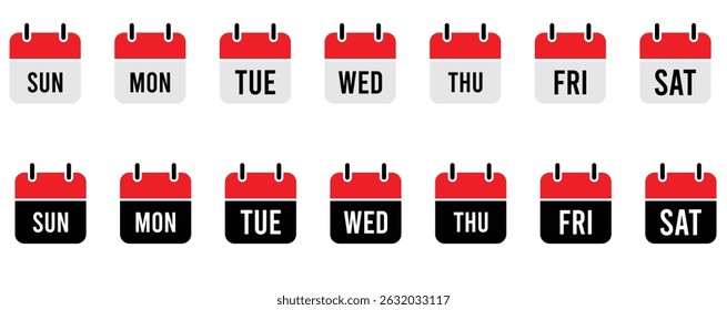 Vetor de ícone de ilustração de compromisso de data do calendário.