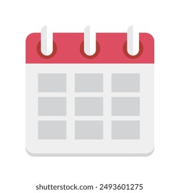 calendar date appointment itinerary illustration icon