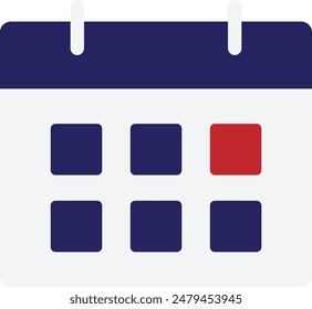 Calendar Date Event 3D Icon Rendering Illustration