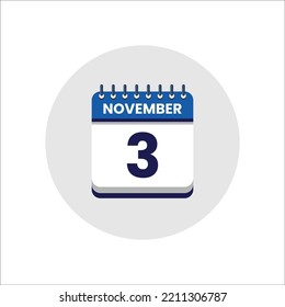 Calendar date icon. day of the month icon. Event schedule date. Appointment time. Planner agenda, calendar month november schedule and Time planner. Day reminder. Vector ICON