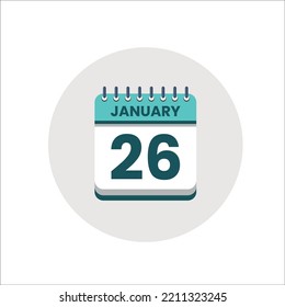 Calendar date icon. day of the month icon. Event schedule date. Appointment time. Planner agenda, calendar month january schedule and Time planner. Day reminder. Vector ICON