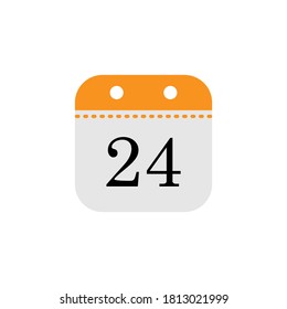 Plantilla de diseño de icono de fecha de calendario
