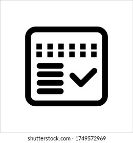 Calendar and date icon set