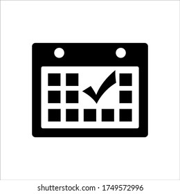 Calendar and date icon set