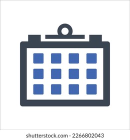 Icono de fecha de calendario, Vector Graphics