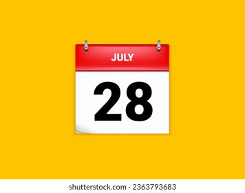 Icono de fecha de calendario mes-hora. Icono plano de evento de calendario diario. Icono del calendario febrero