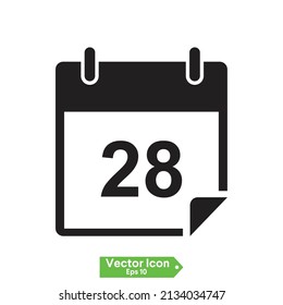calendar date notes bussines office event icon 