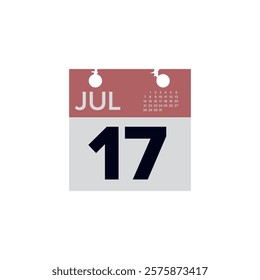 Calendar date symbol sign illustration vector emoji