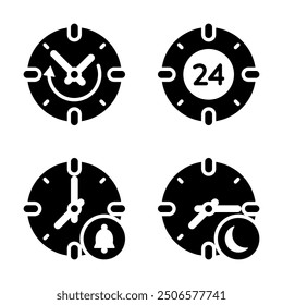 Calendario, fecha y hora Icono y elemento gráfico Recurso