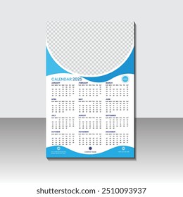Calendar date and time management concept. Vector conceptual illustration of a desk calendar showing monthly and weekly schedule with notes and check marks. Concept of time and date management.
