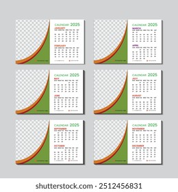 Concepto de gestión de fecha y hora del calendario. Vector ilustración conceptual de un calendario de escritorio que muestra el horario mensual y semanal con notas y marcas de verificación. Concepto de gestión de tiempo y fecha, mes.