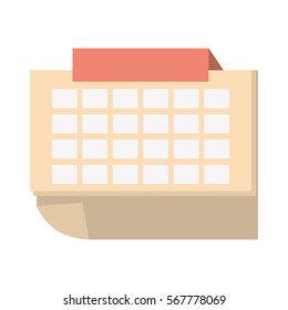 calendar date travel planning vector illustration eps 10