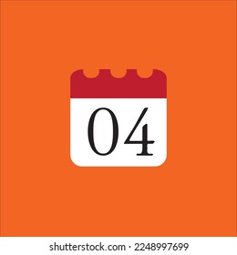 calendar day 4 of the calendar
