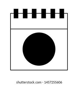 calendar day event date cartoon vector illustration graphic design