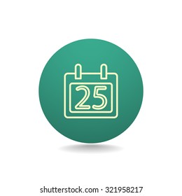 Calendar day icon