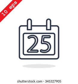 Calendar day icon